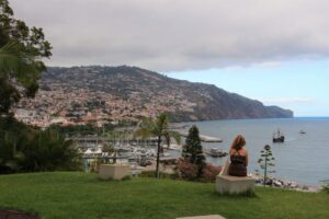 Výhled na přístav ve Funchalu